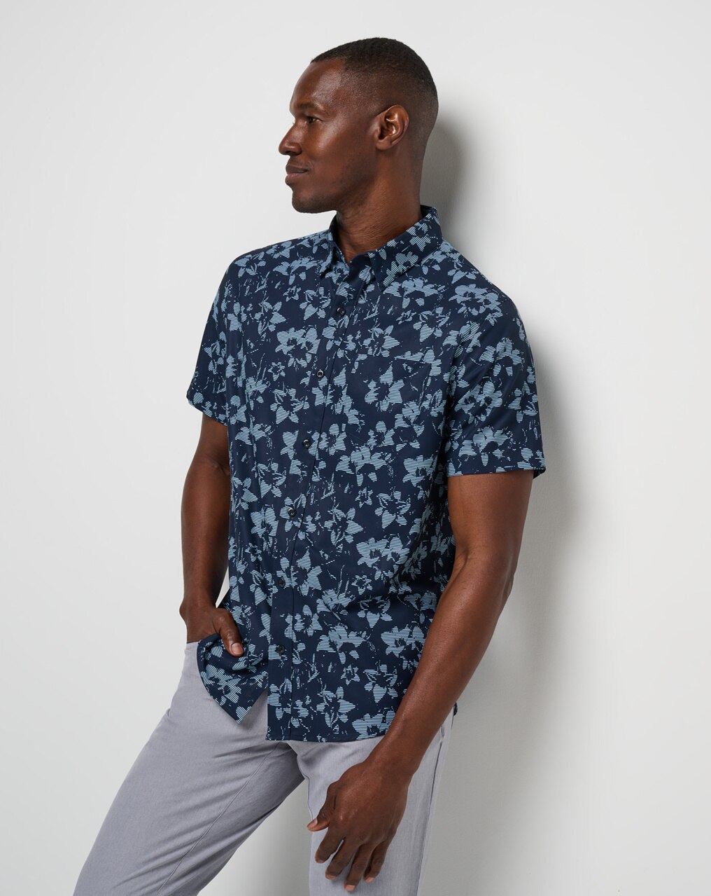 BOMBADIER BUTTON-UP 4